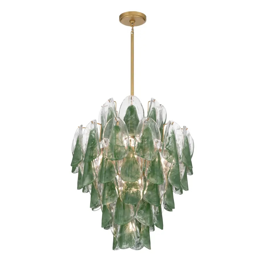Verla Crest 22.5" 13-Light Pendant in Legacy Brass - Image 10