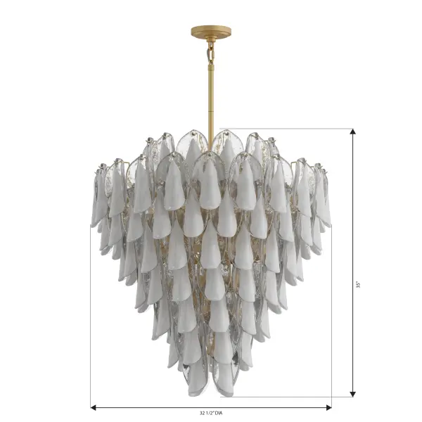 Verla Crest 32.5" 21-Light Pendant - Image 4