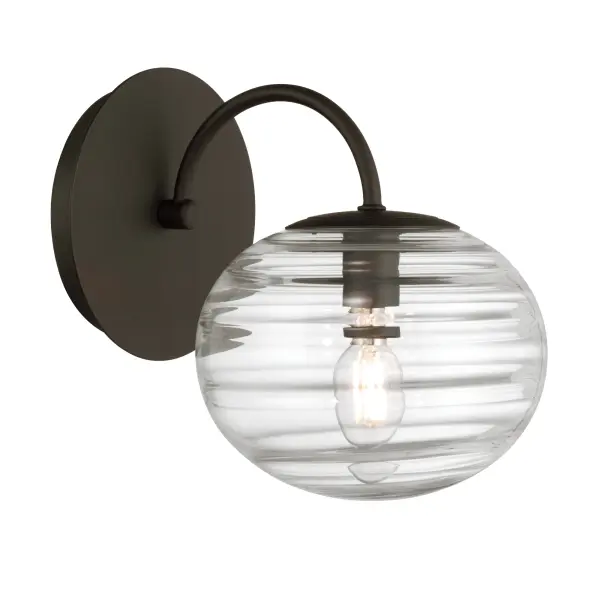 Lenora 8.25" 1-Light Bath Sconce in Dark Bronze - Image 5