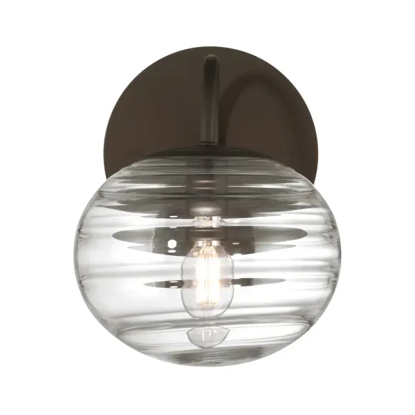 Lenora 8.25" 1-Light Bath Sconce in Dark Bronze - Image 7