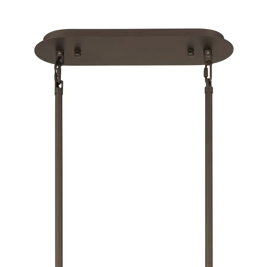 Lenora 47" 10-Light Linear Chandelier in Dark Bronze - Image 5