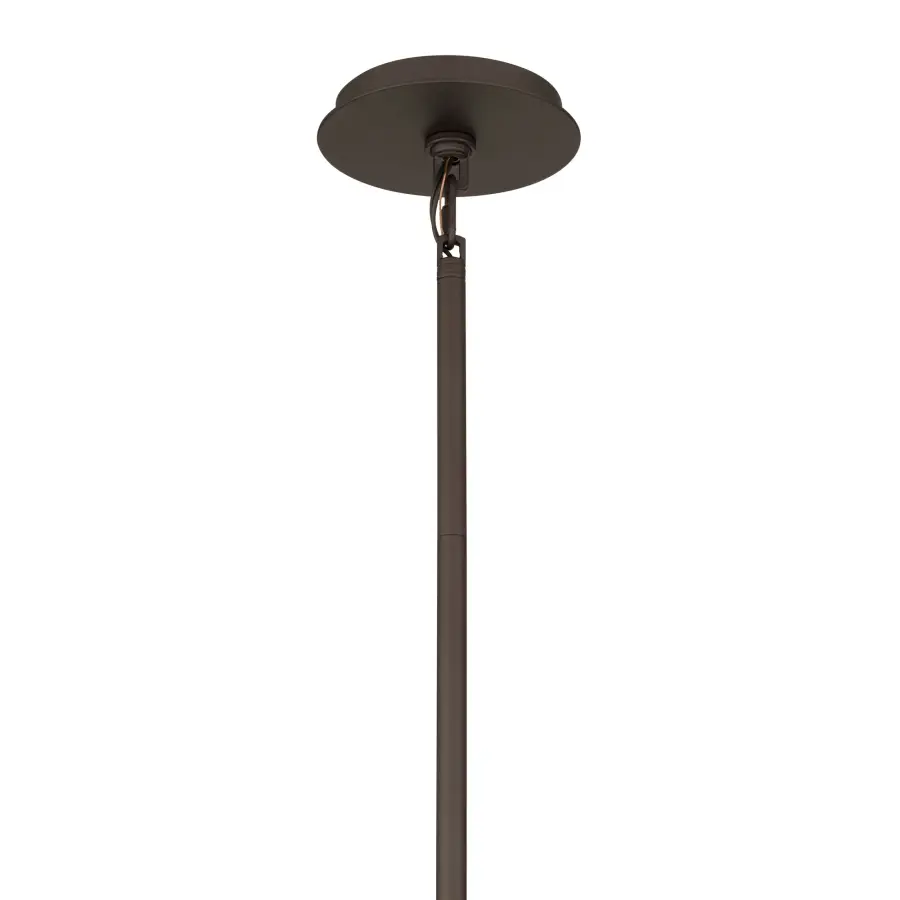 Lenora 34.25" 13-Light Chandelier in Dark Bronze - Image 3