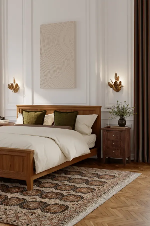 Seraphine 2-Light Wall Sconce in Weathered Gold - Image 3