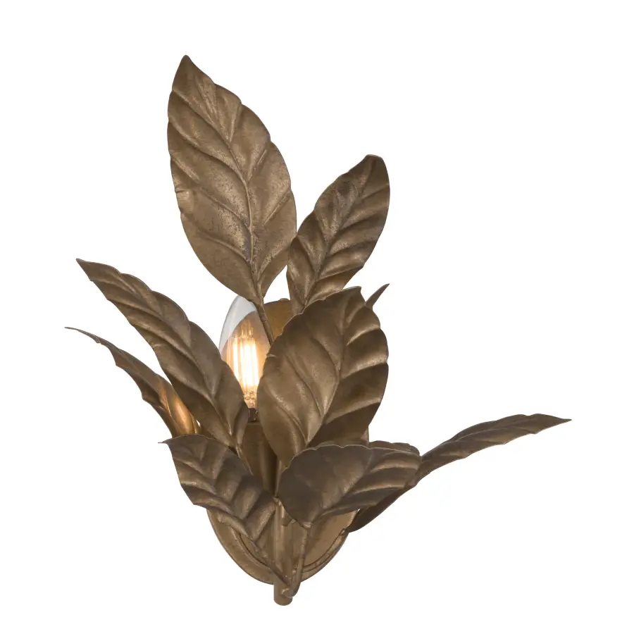 Seraphine 2-Light Wall Sconce in Weathered Gold - Image 8