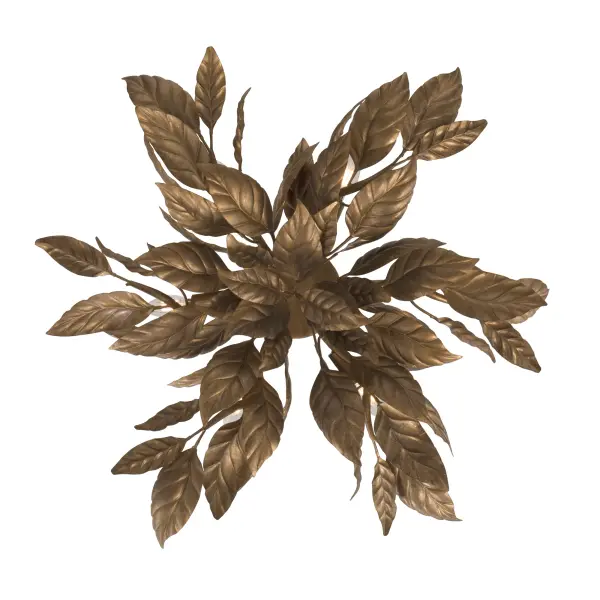 Seraphine 29.5" 6-Light Flush Mount in Weathered Gold - Image 7