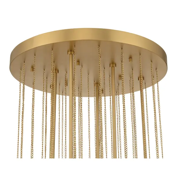 Velisse 27.5" 6-Light Pendant in Legacy Brass - Image 5