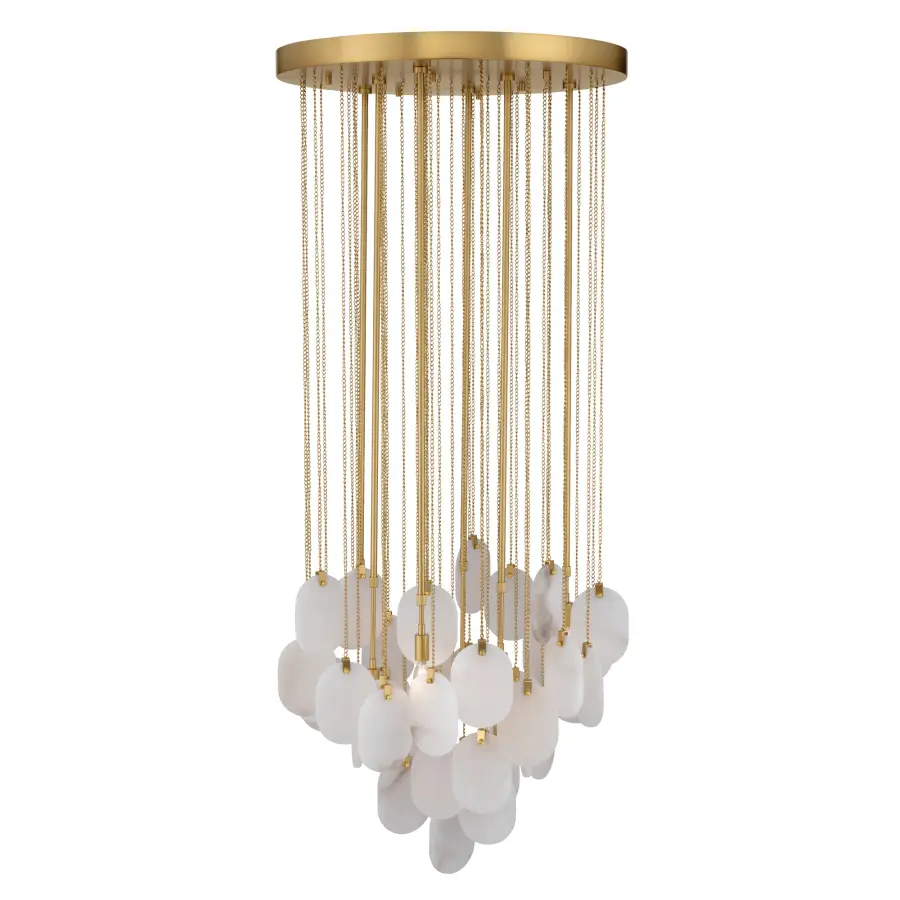 Velisse 27.5" 6-Light Pendant in Legacy Brass - Image 10