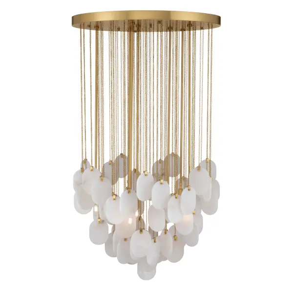 Velisse 35.5" 8-Light Pendant in Legacy Brass - Image 11