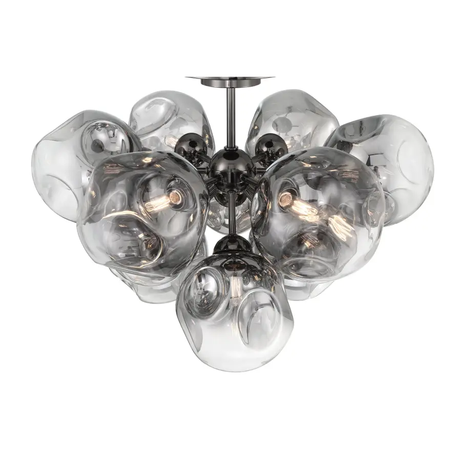Neveh 12-Light Semi-Flush Mount Ceiling Light - Image 3