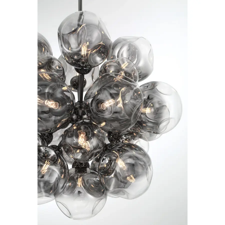 Neveh 25-Light Pendant in Gun Metal - Image 2
