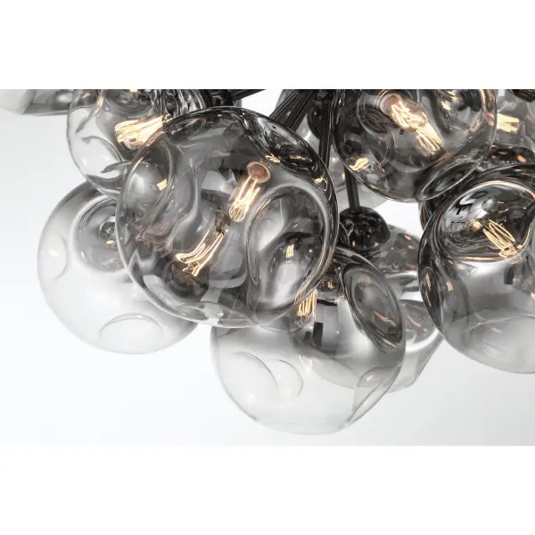 Neveh 25-Light Pendant in Gun Metal - Image 3