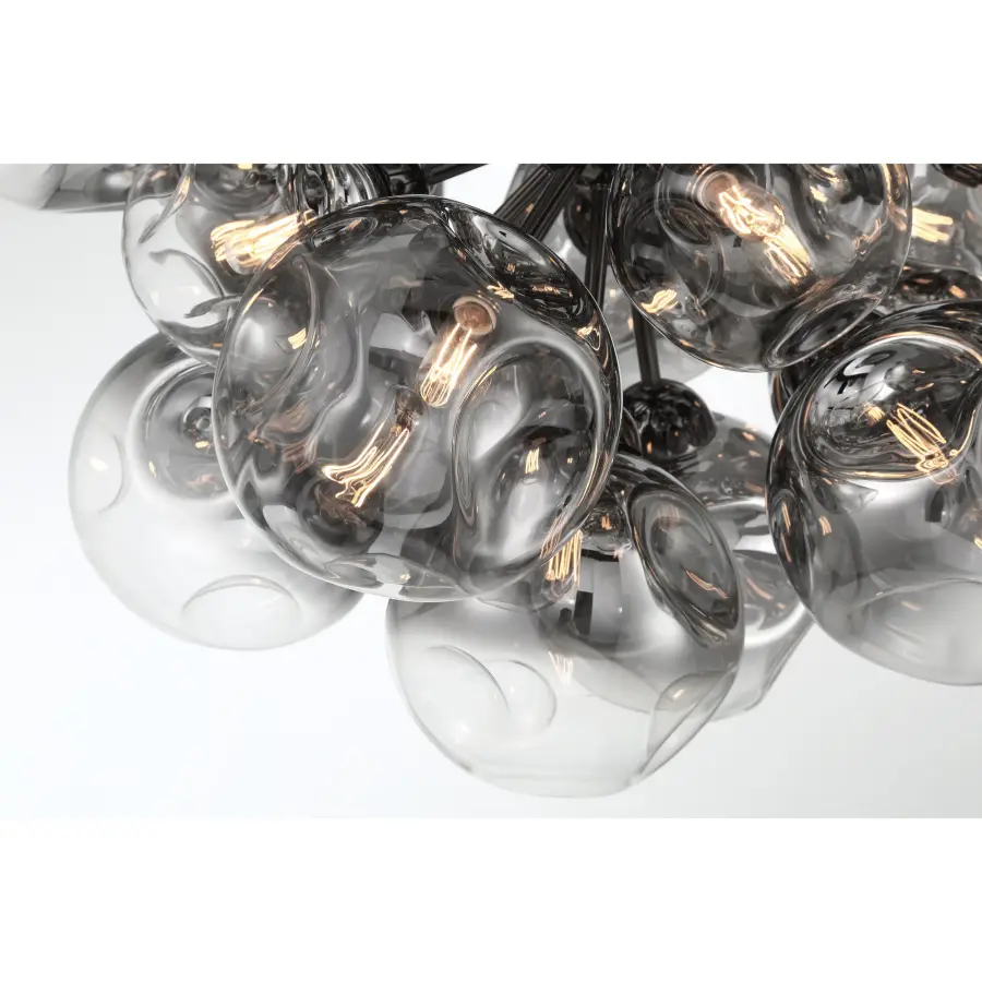 Neveh 25-Light Pendant in Gun Metal - Image 3