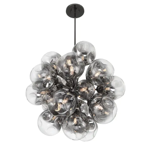 Neveh 25-Light Pendant in Gun Metal - Image 4