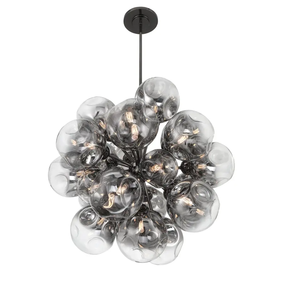 Neveh 25-Light Pendant in Gun Metal - Image 4