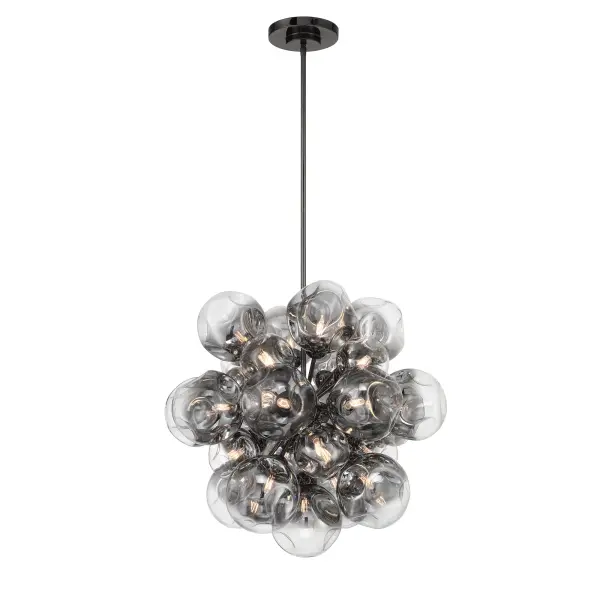Neveh 25-Light Pendant in Gun Metal - Image 5