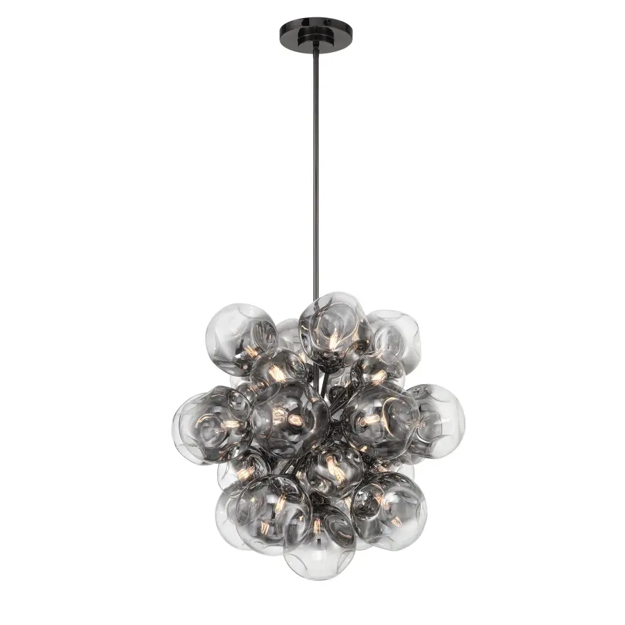 Neveh 25-Light Pendant in Gun Metal - Image 5