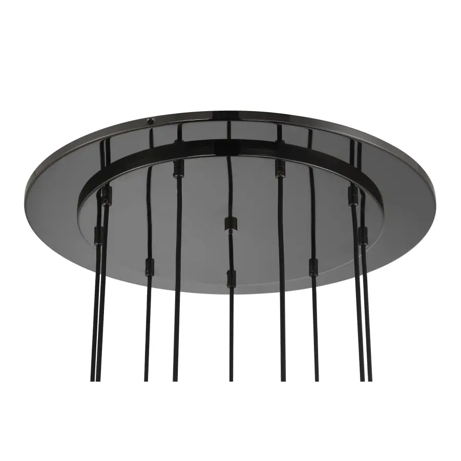 Neveh 9-Light Pendant in Gun Metal - Image 4