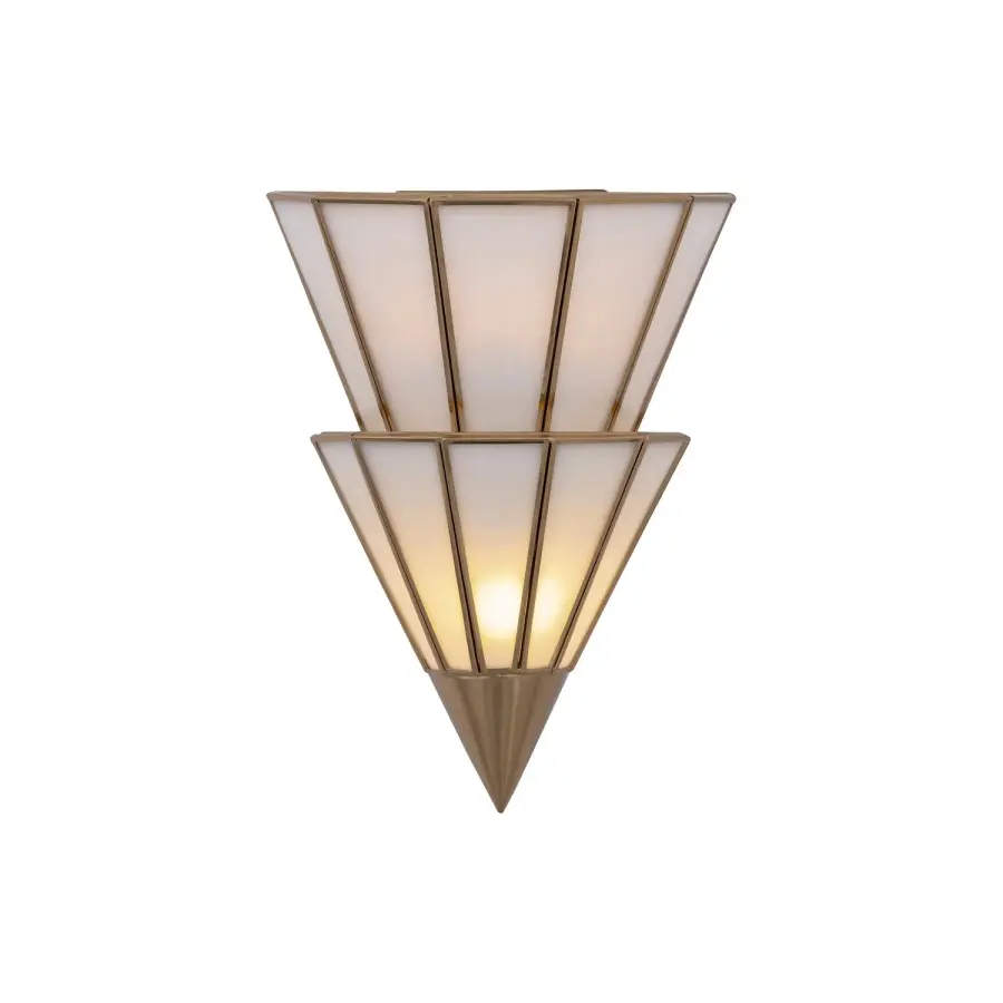Jaxen 2-Light Wall Sconce in Legacy Brass - Image 1