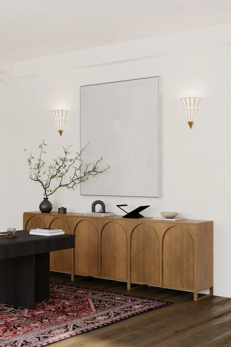 Jaxen 2-Light Wall Sconce in Legacy Brass - Image 4