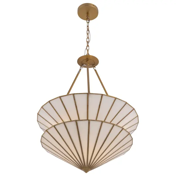 Jaxen 24.5" 3-Light Pendant in Legacy Brass - Image 8