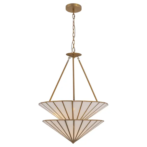 Jaxen 24.5" 3-Light Pendant in Legacy Brass - Image 10