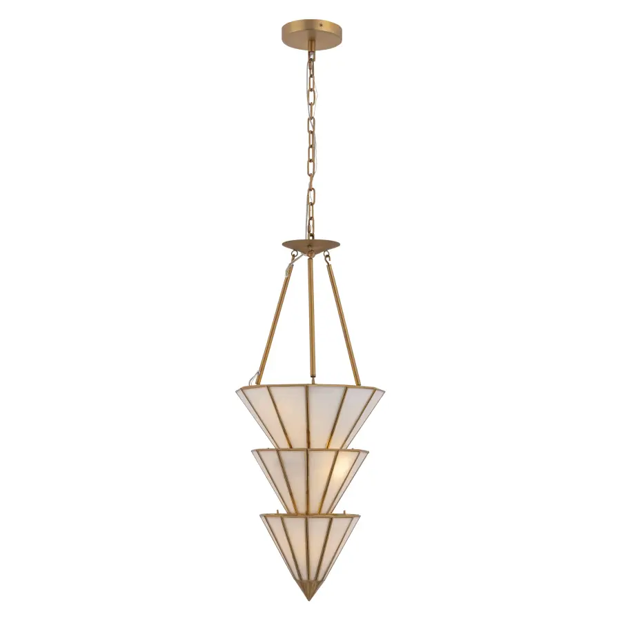 Jaxen 5-Light Pendant in Legacy Brass - Image 11