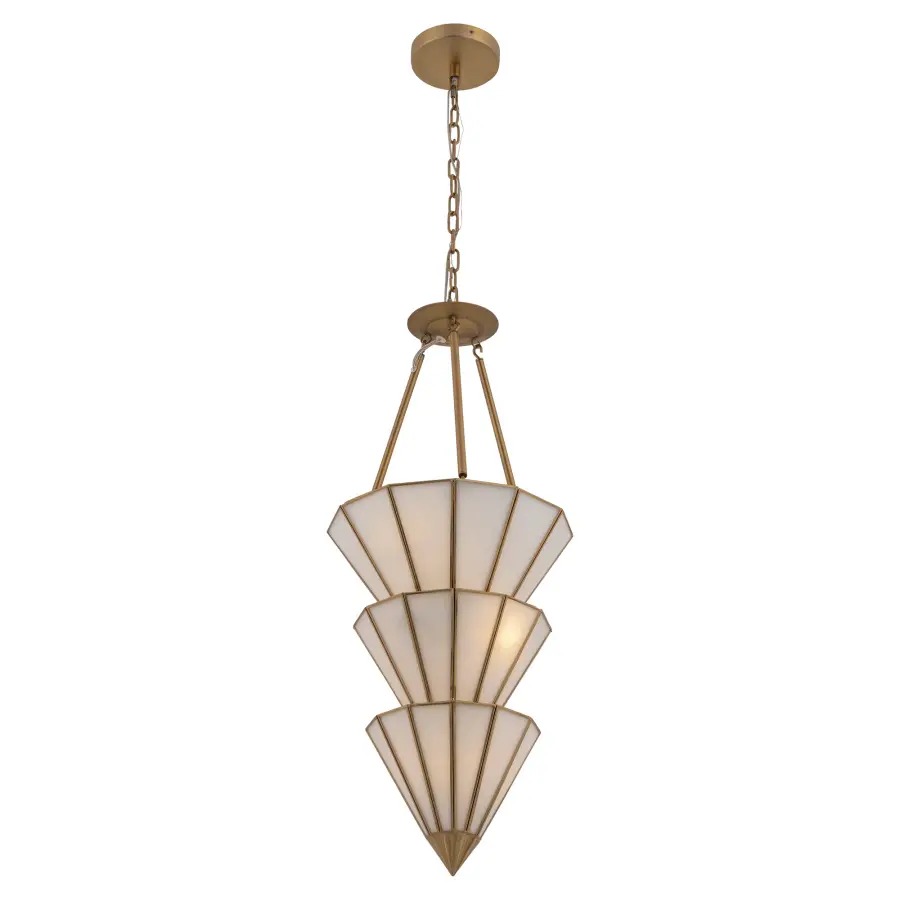 Jaxen 5-Light Pendant in Legacy Brass - Image 9