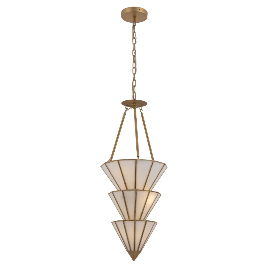 Jaxen 5-Light Pendant in Legacy Brass - Image 10
