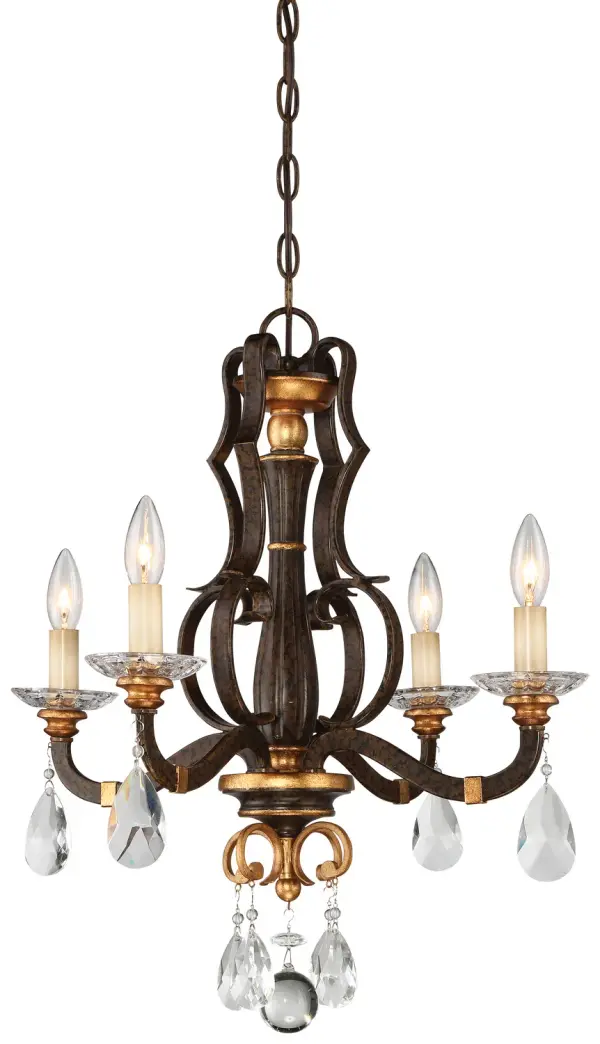 In Raven Bronze W/Sunburst Gold H by Metropolitan from the Chateau Nobles collection