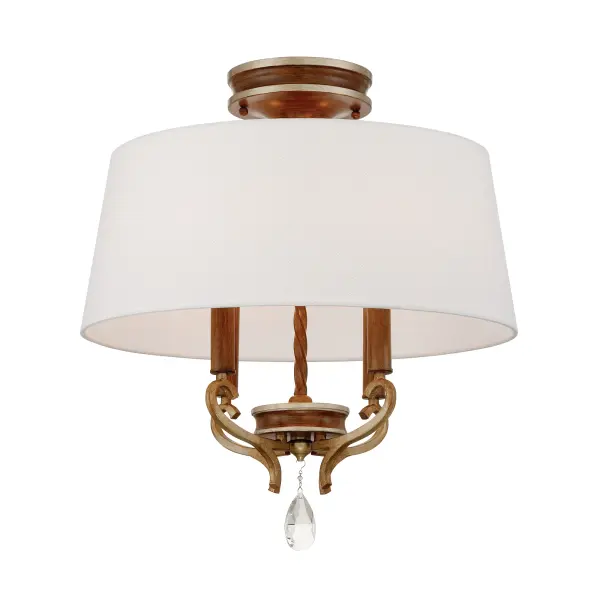 Magnolia Manor 4-Light Semi Flush Mount - Image 3