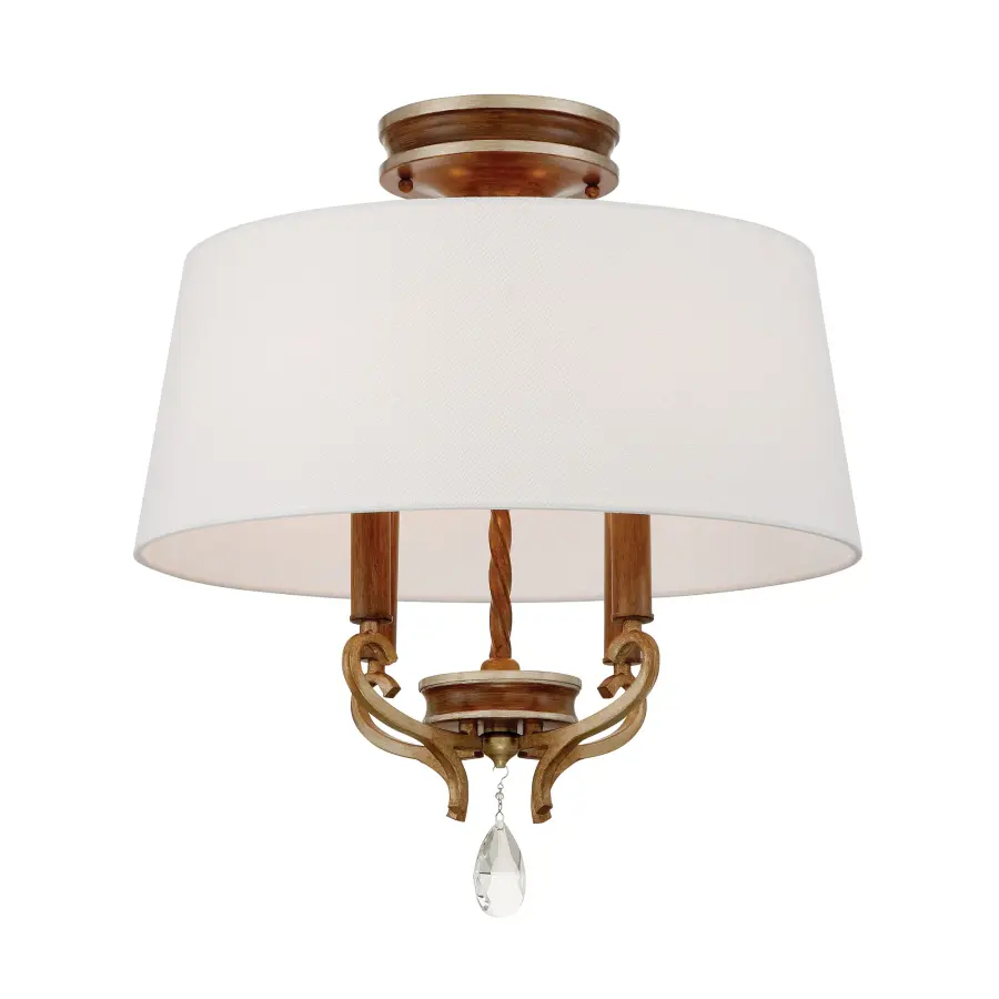 Magnolia Manor 4-Light Semi Flush Mount - Image 3