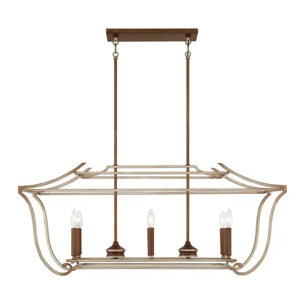 Magnolia Manor 6-Light Island Chandelier - Image 4