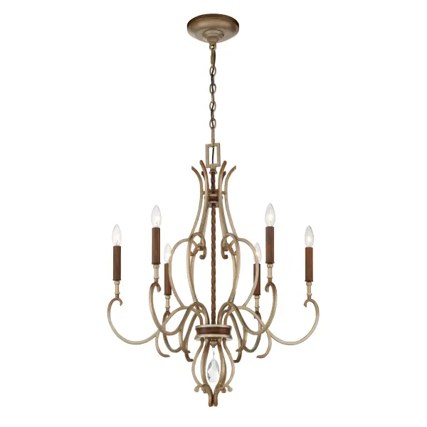 Magnolia Manor 6-Light Chandelier - Image 4