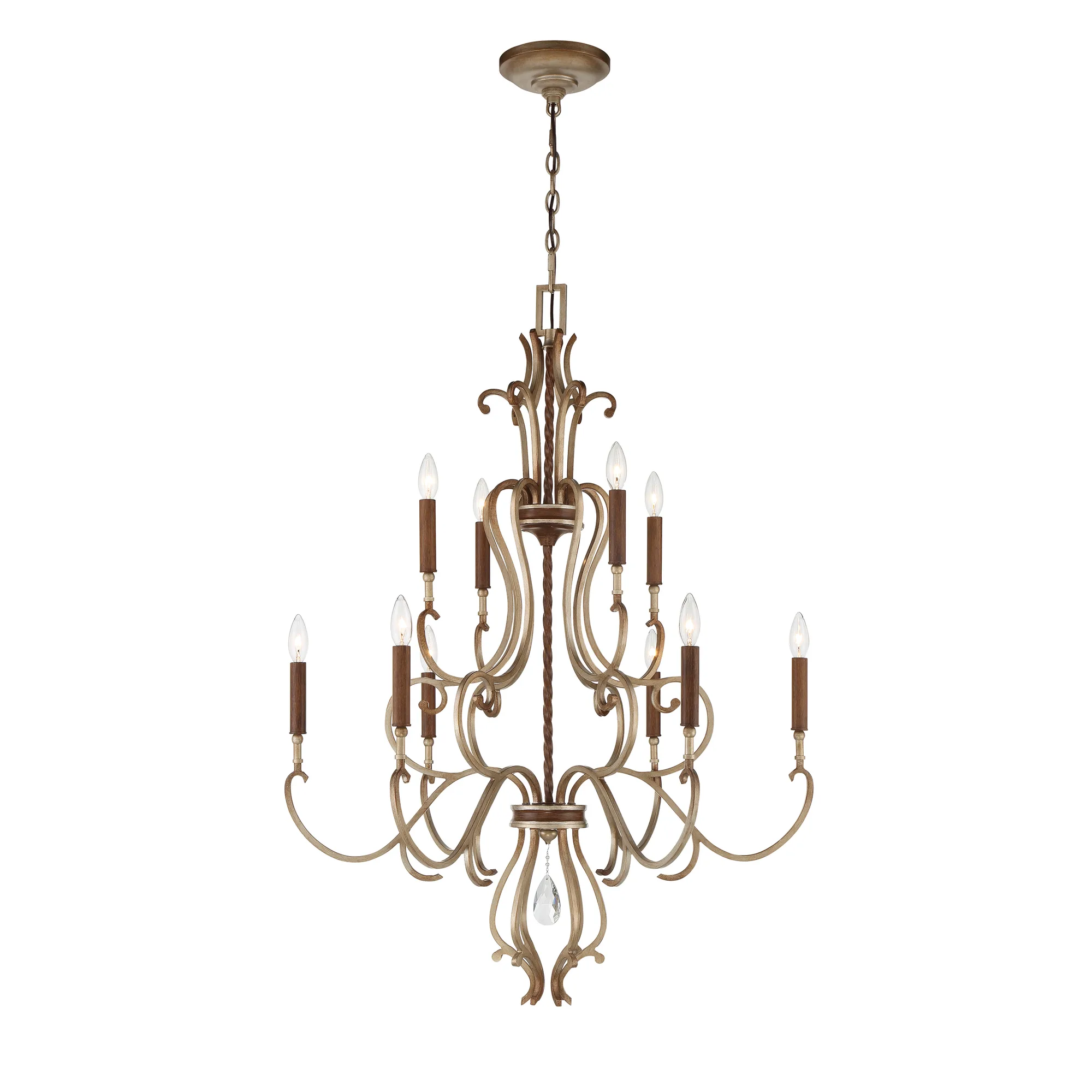 Magnolia Manor 10-Light Chandelier