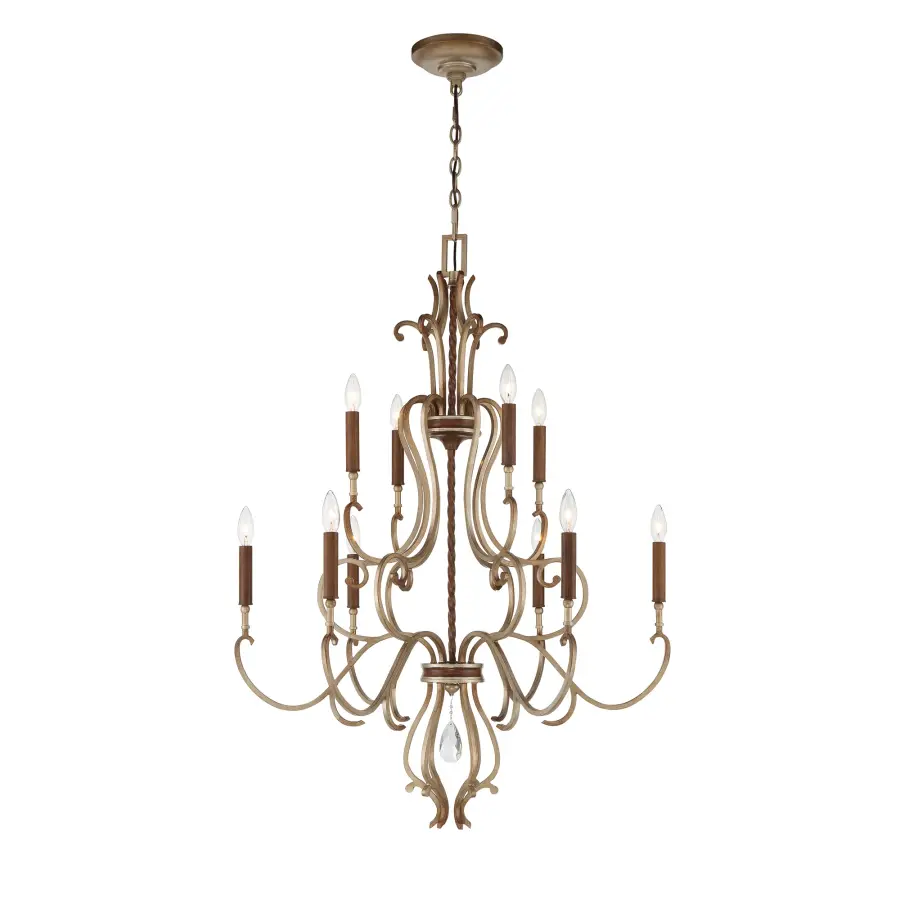 Magnolia Manor 10-Light Chandelier - Image 1