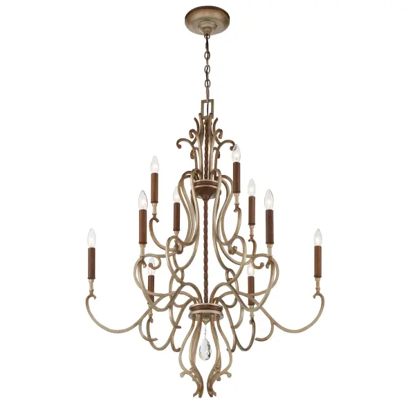 Magnolia Manor 10-Light Chandelier - Image 3