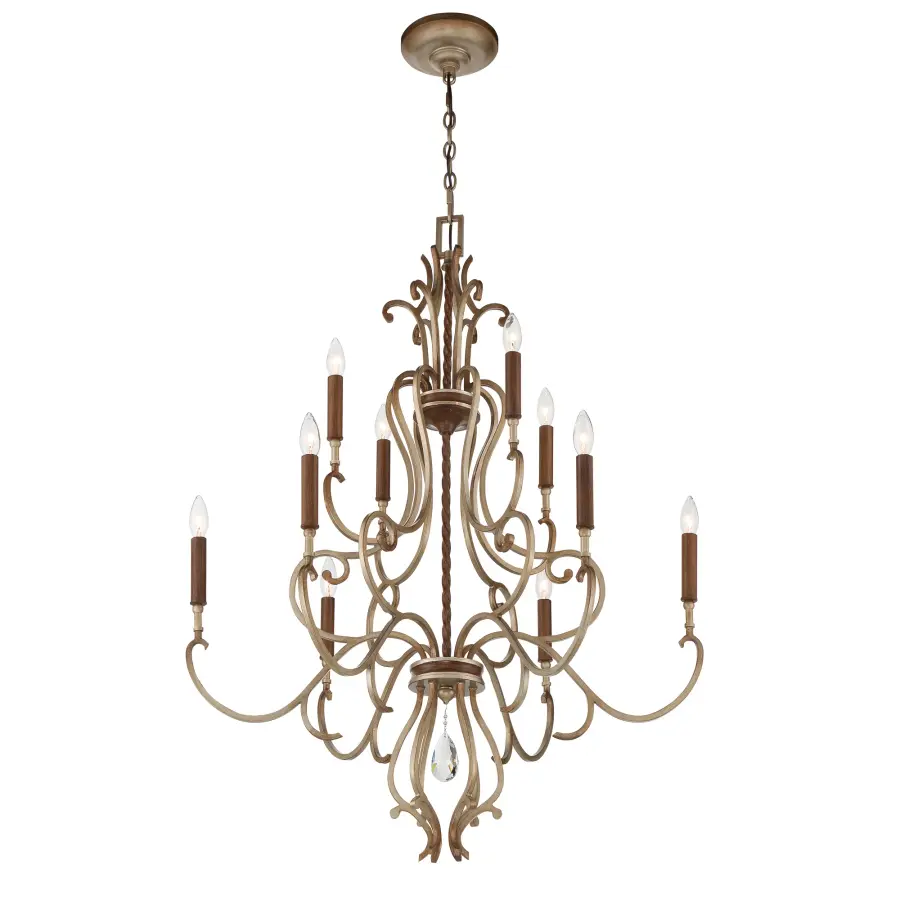 Magnolia Manor 10-Light Chandelier - Image 3