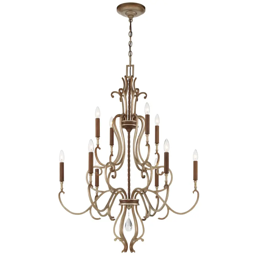 Magnolia Manor 10-Light Chandelier - Image 4