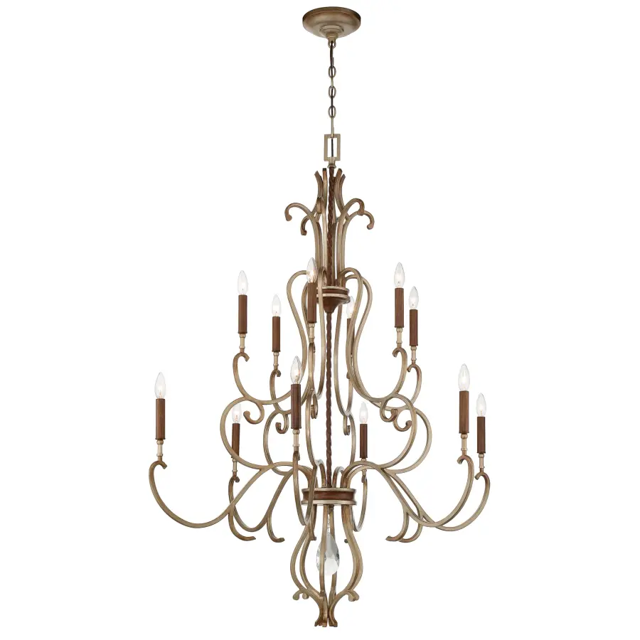 Magnolia Manor 12-Light Chandelier - Image 2