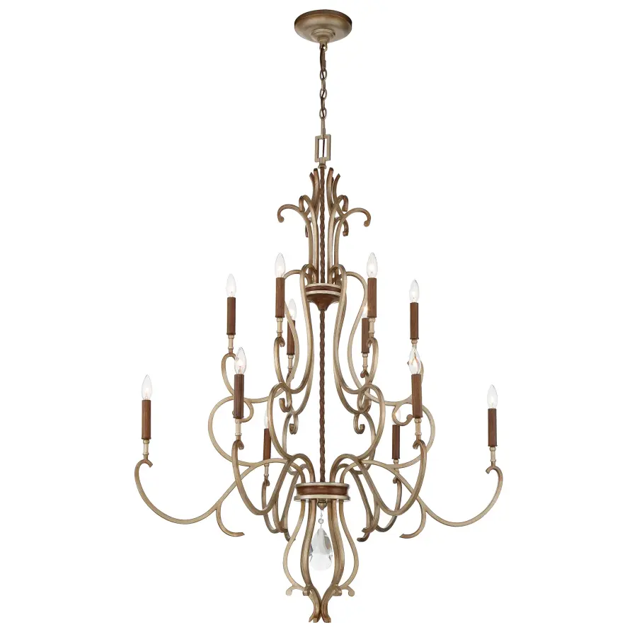 Magnolia Manor 12-Light Chandelier - Image 4