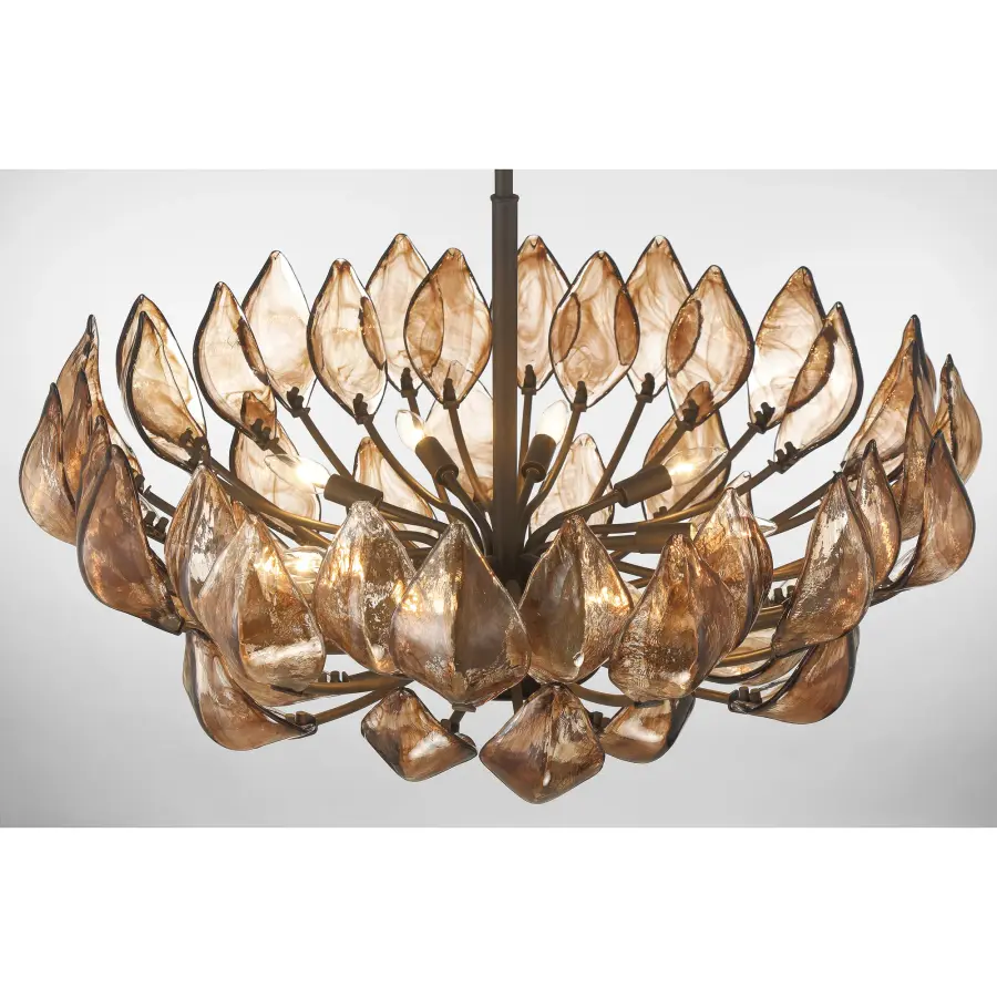 Arboles 8-Light Pendant in Heritage Bronze - Image 2