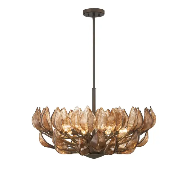 Arboles 8-Light Pendant in Heritage Bronze - Image 4
