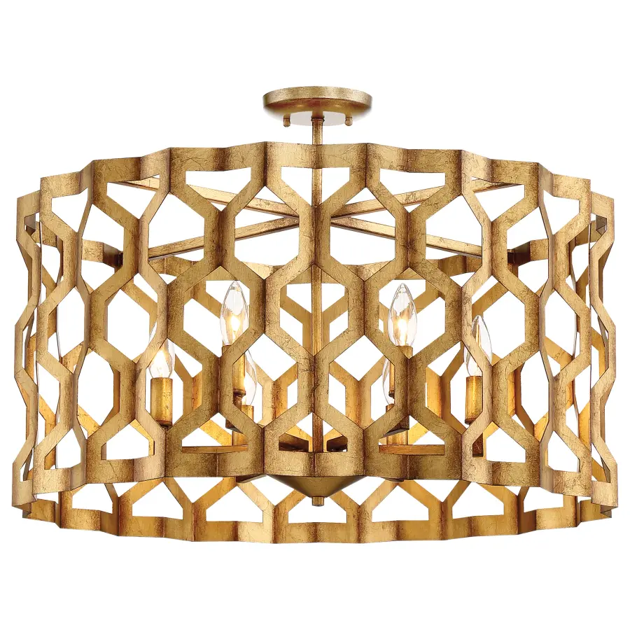 Coronade 6-Light Drum Pendant - Image 2