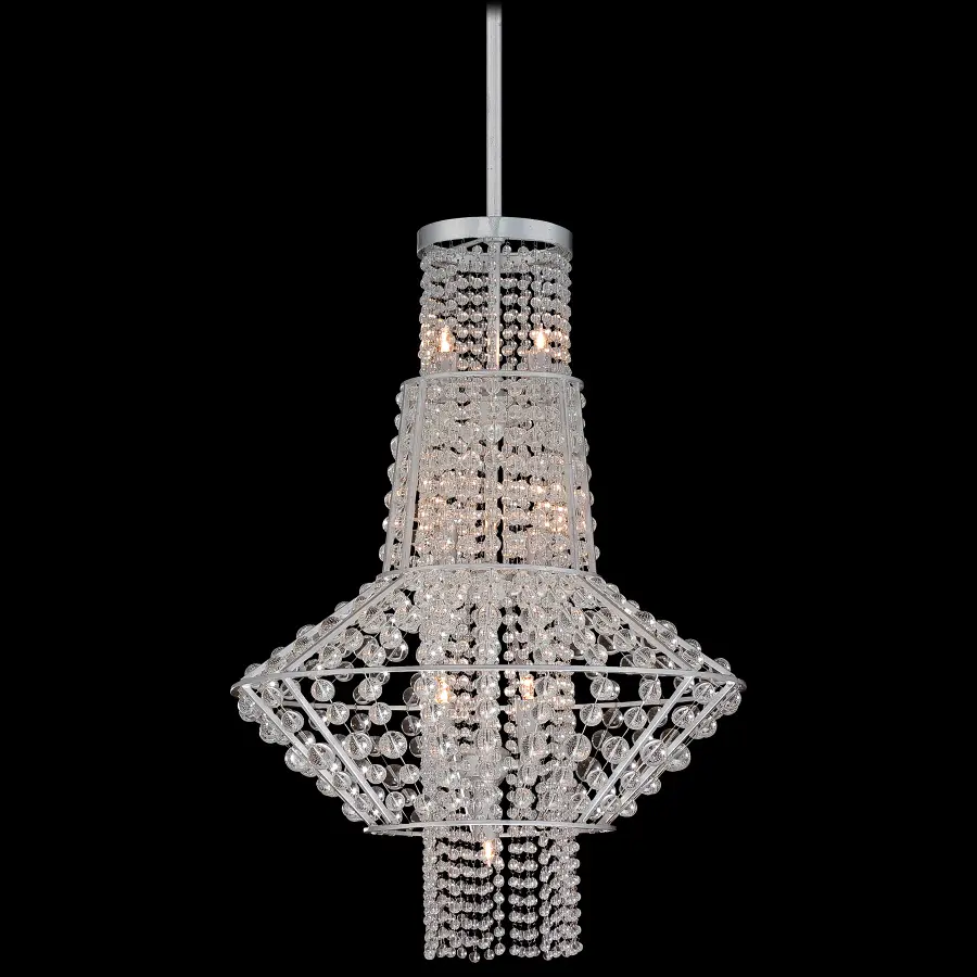 Saybrook 7-Light Pendant in Catalina Silver