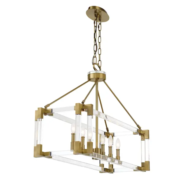 Prima Vista 6-Light Island Chandelier - Image 3