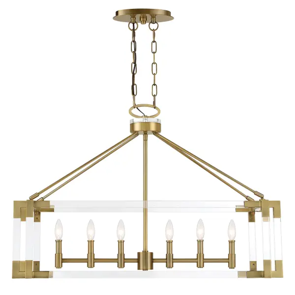 Prima Vista 6-Light Island Chandelier - Image 5