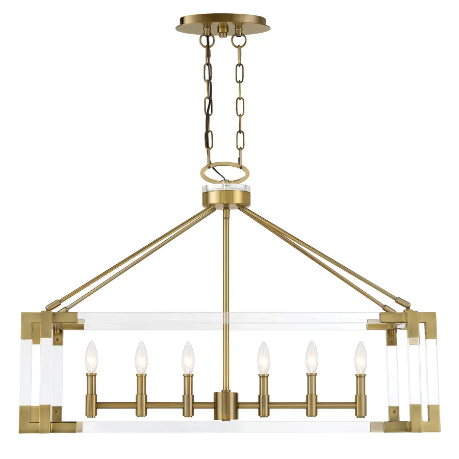 Prima Vista 6-Light Island Chandelier - Image 5