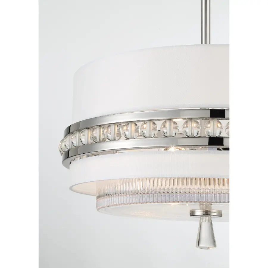 Sutton 3-Light Semi-Flush Pendant by Robin Baron - Image 2