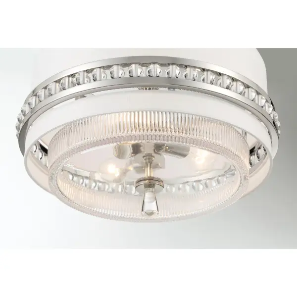 Sutton 3-Light Semi-Flush Pendant by Robin Baron - Image 3