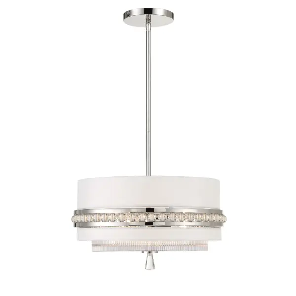 Sutton 3-Light Semi-Flush Pendant by Robin Baron - Image 4